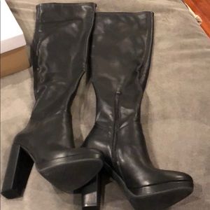 Over the knee Boots - Black - 7 NWT